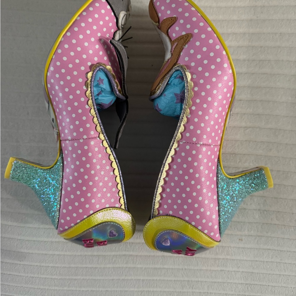 BNWT Irregular Choice x Looney Tunes Bunny Love Heels EU40 US9 - Picture 12 of 17